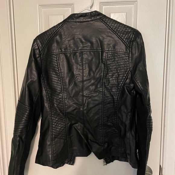 Black Leather Jacket Small - Picture 5 of 5